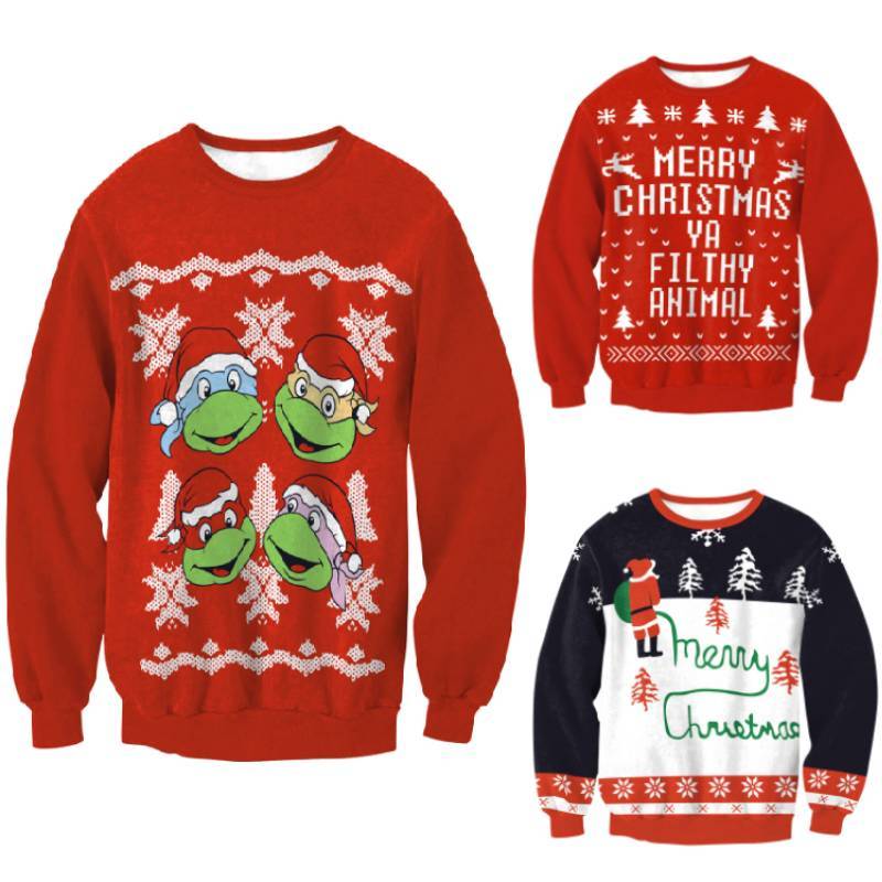 Christmas Reindeer Hoodie Sweatshirt With 3d Print For Holiday Casual Wear Men