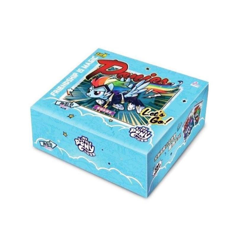 My Little Pony Complete Fun Shadow Set Box Applejack Fluttershy Rare Collection CR Prerelease Card Card