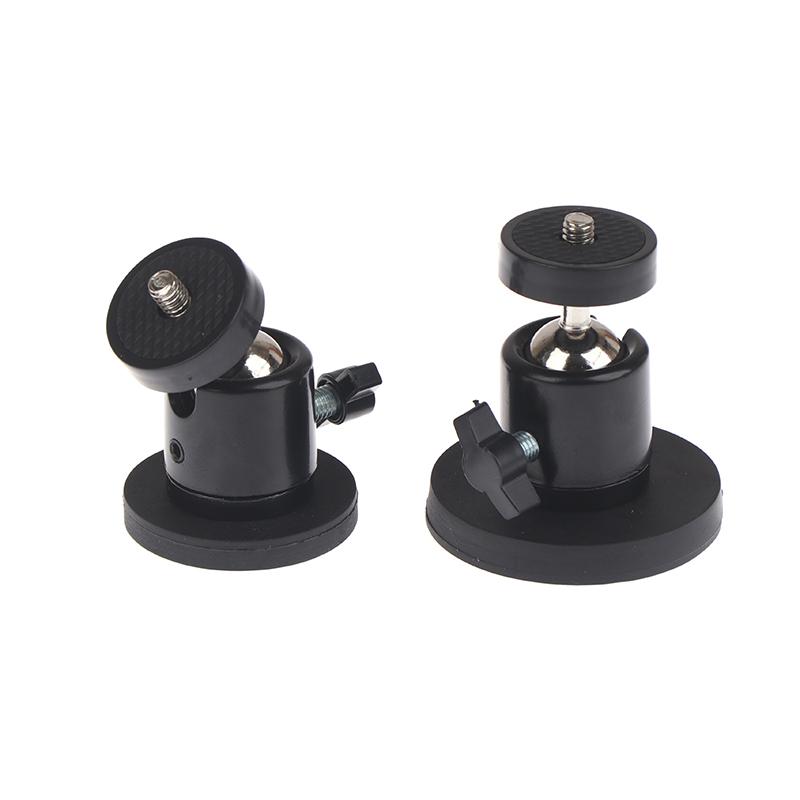 Magnetische Action-Kamera Saugnapfhalterung Mit 1/4" Schraube Kugelkopfloch Stativhalterung Für Kamera Smartphone Fülllichtständer