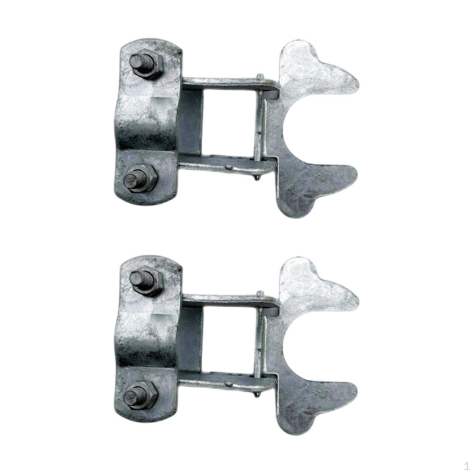 

2Pcs Chain Link Fence Accessories Hardware Clamps Connector