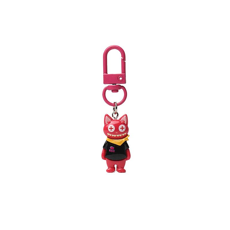 Kawaii Lovely Versatile Cat Keyring Cartoon Cat Keychain Pendant  Cute Backpack Hanging Ornaments Accessories Gifts