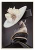Laquared Wall Panting With Frame Wien Hat -B- 62X4X92 Cm