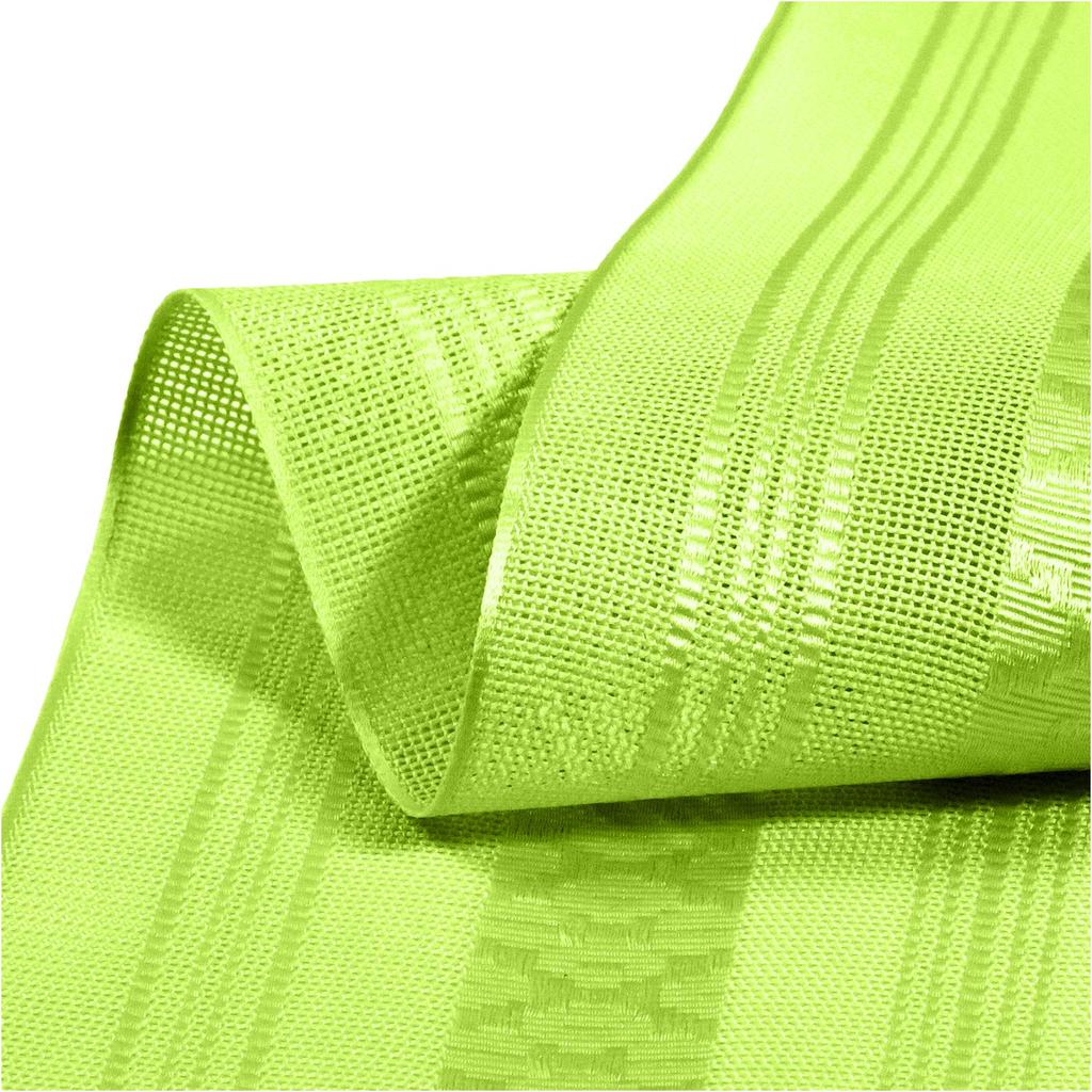 Obi Nagoya Obi Gauze Fabric Kenjo Pattern 8 Sun Made in Japan [KYOETSU] Women's (Solid Color/Light Green)