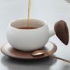 Nanshan Mr. Jinxiu Creative Ceramic Anti-scald Mug with Coaster