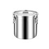 21L 304 Stainless Steel Airtight Food Storage Container