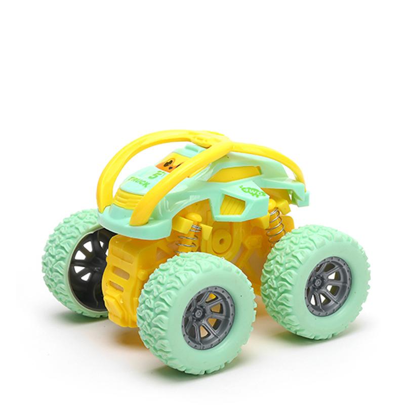 Inertial Off-Road Vehicle Pullback Children Climbing Car Plastic Friction Stunt Car Juguetes Carro Toys for Children Boys Gift