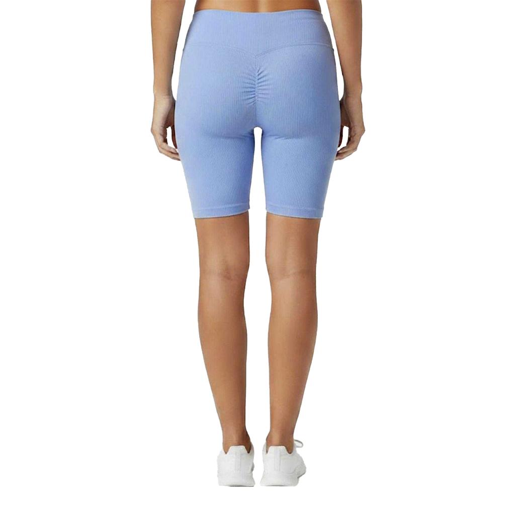 USA Pro Womens/Ladies Sorunch Ruched High Waist Workout Shorts