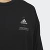 Adidas Sweatshirts Men's Black Crew Neck Moderate Regular HN9021