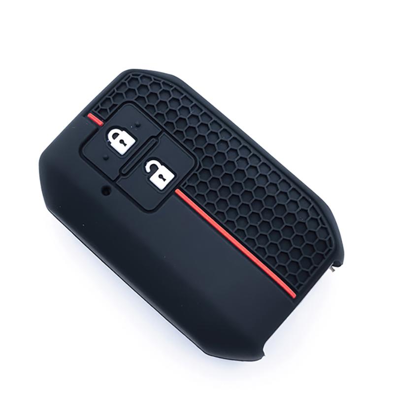 Silicone Remote Key Case Cover For Suzuki Swift   Keyless Fob Shell Skin Keyring Key Chain Holder Protector Accessories