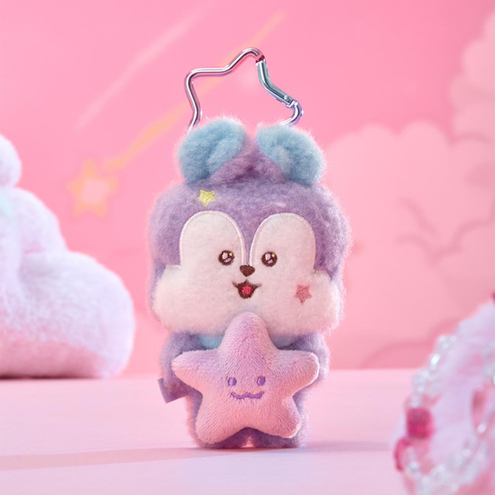 BT21 The Journey Purple Star Plush Doll Keyring - MANG