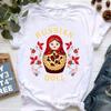 Unisex Russian Doll T-Shirt Women'S Clothing 2024 Funny Summer Fashion Tshirt Femme White Casual T Shirt Female Harajuku Shirt