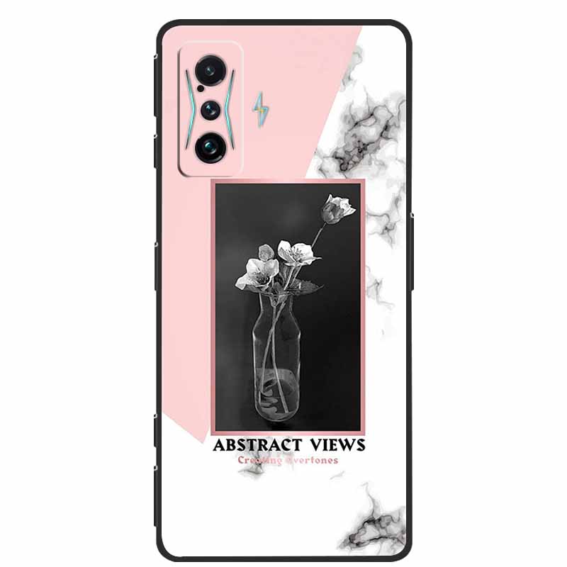 For Xiaomi Poco F4 GT Case Marble Soft Silicone Back Cover Phone Case for Xiaomi Poco F4 GT Coque 21121210G Protector Capa Funda