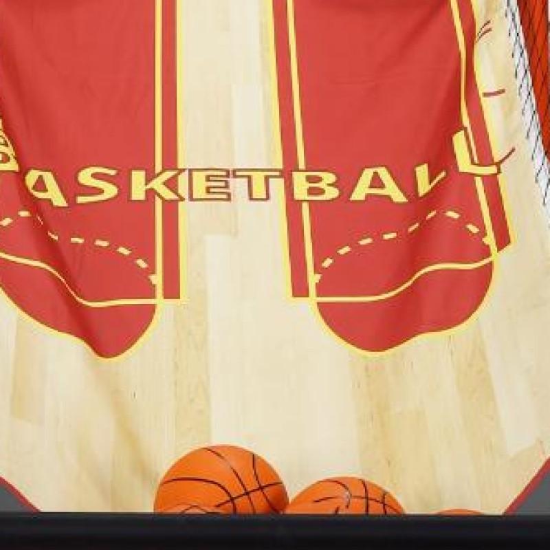 Arcade Cage Basketball Game LED Electronic Scoring Indoor Double Electronic Basketball Machine for 2 Players Basement Game Rooms United States