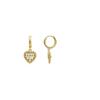 Luxenter Daton and 18k Gold Plated Earrings