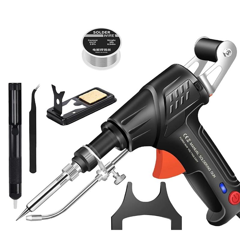A84E-Rectionrae Internally Heated Industrial Welding Tools, Rectionrae Welder Set, Multi-Function Soldering Iron US Plug