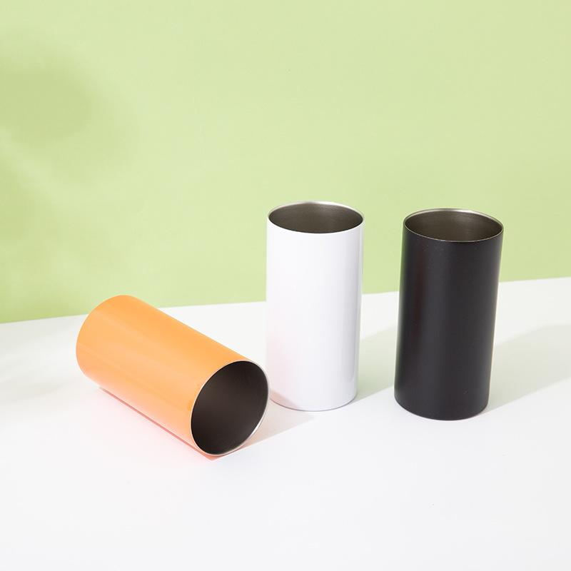 12oz Thermal Mug Beer Cups Stainless Steel Thermos for Tea Coffee Water Bottle Insulated Leakproof With Lids Tumbler Drinkware