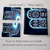 Hand-eye motif. Bedding Duvet cover sets Duvet covers Pillowcases gifts (1 * Duvet Cover 2 * Pillowcases, without duvet insert)