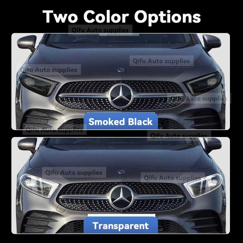 For Mercedes Benz AMG A Class A35 A45 -2025 TPU Headlight Anti-Scratch Modification Color Changing Protective Film