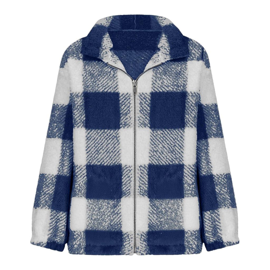 Women's Long-sleeved Solid Color Hooded Sweatshirt Jacket