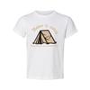 A Natureza Está Chamando Camiseta Gráfica de Barraca de Acampamento Para Entusiastas de Atividades ao Ar Livre Confortável A