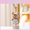 Adorable Plush Teddy Bear Keychain Cute Stuffed Animal Doll For Bag Accessories