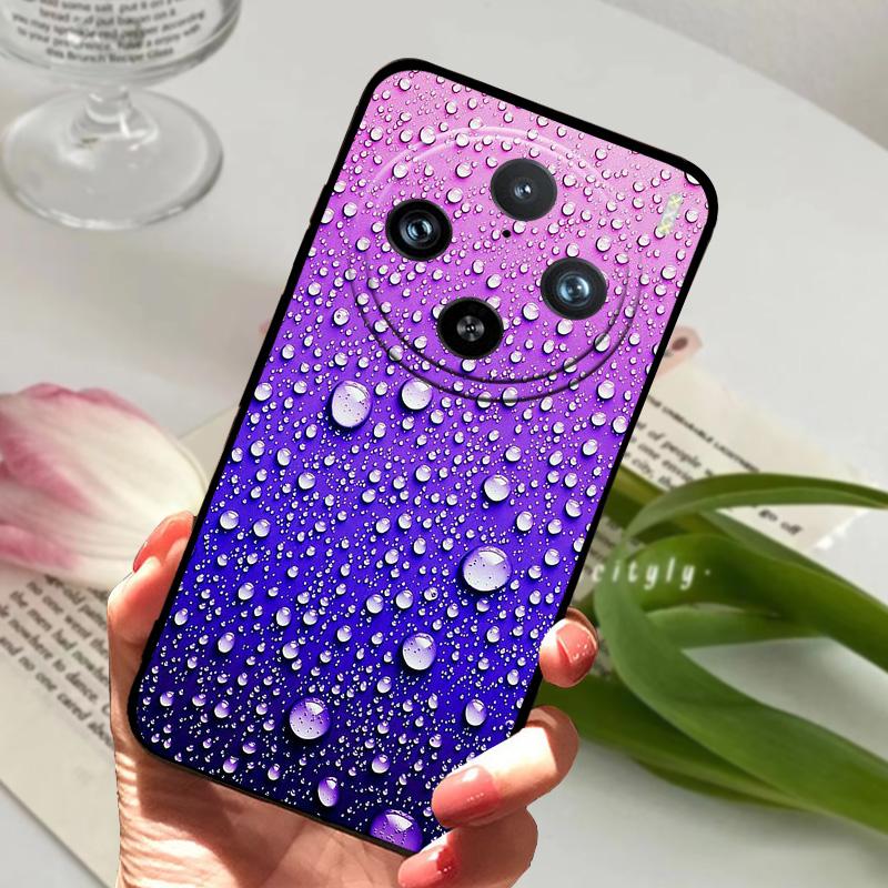 Do etui Vivo X200 5G V2415A Ochrona obiektywu Silikonowe TPU Modne Pokrowce na Telefon Do VIVO X 200 Pro Capa X200Pro mini Osłony Zderzakowe