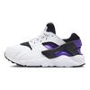 Nike Huarache Run PS Purple Punch Baskets Enfants Blanc Noir 704949-117