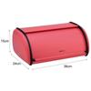 Small steel bread bin 36cm KINGHOFF KH-1753 Red