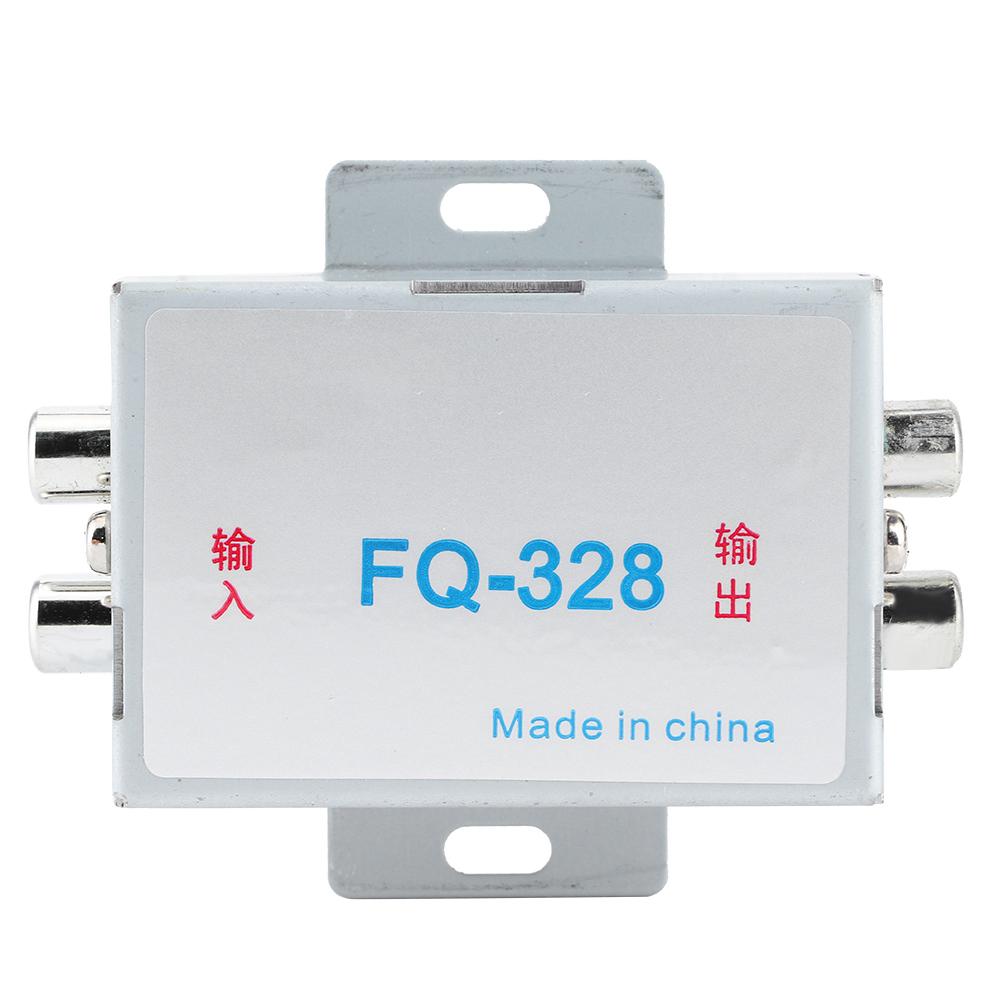 Filtro Audio Stereo per Auto 12V Riduttore di Rumore Isolamento Acustico Alte Prestazioni per Amplificatore Altoparlante