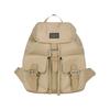 Marithe Francois Girbaud Klassisches Logo Kleiner Rucksack Beige