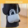 Versatile Pu Square Bag With Inner Storage For Shopping And Casual Events