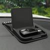 Anti Slip Mat Car Phone Holder Multi-functional Mobile Phone Stand With Car Parking Number Plate Car Interior