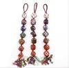 7 Chakra Handmade Crystal Window Car Hanging Ornament, Home Décor - 3 Piece