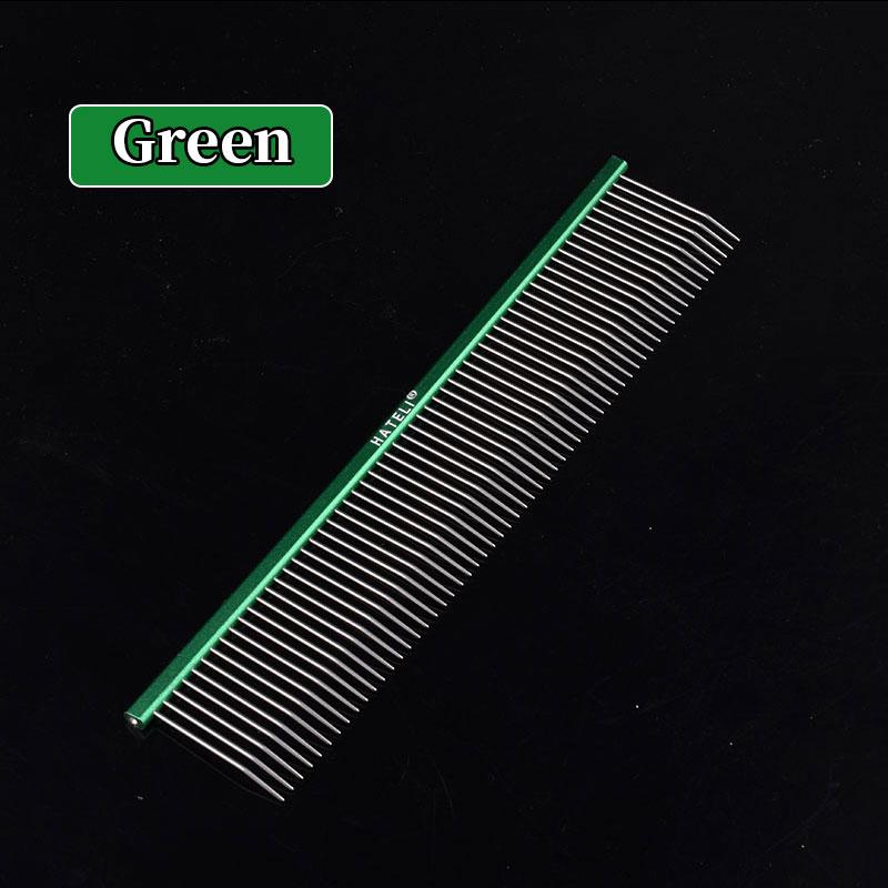 19/22cm Pettine per Toelettatura Animali con Gancio Curvo, Pettine per Rimuovere il Sottopelo e Texture Soffice, Addestratore di Animali Bellezza, Pettine con Denti Curvi