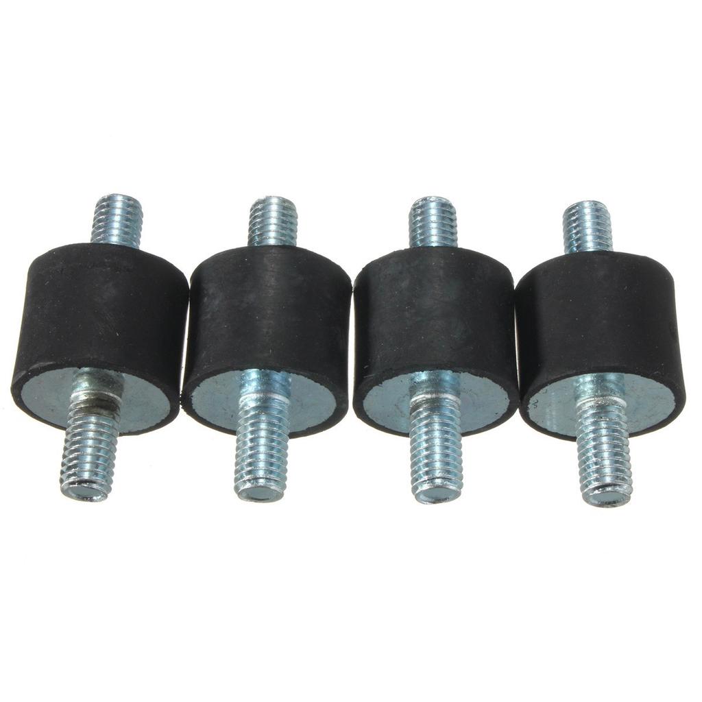 4pcs/set Air Compressor Pump Anti Vibration,Rubber Mount Double Head Screw Shock Damper M10 4030 4pcs/set Air Compressor Pump Anti Vibration,Rubber Mount Double Head Screw Shock Damper M10 4030