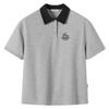 TonLion Unisex Short Sleeve Lapel Polo Shirt