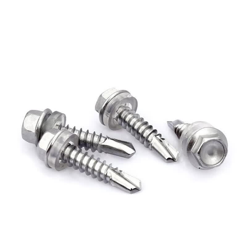 Yushan Stainless Steel Hex Head Self-Drilling Screws