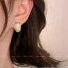 S925 Silver Needle Baroque Pearl Earrings for Women High-end Unique Design Earrings Fashionable Temperament Cold Style Earrings