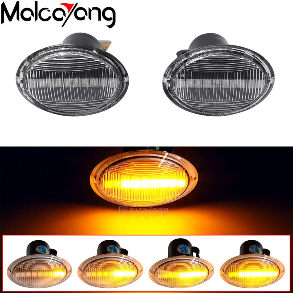 

Car Led Dynamic Side Marker Turn Signal Light for Fiat 500 Ford KA Lancia Lybra Ypsilon Maserati GranCabrio Granturismo Alfa 4C