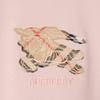 Burberry Ekd Check Crewneck T-Shirt 81161631