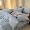 2026 Pure Cotton Yarn-Dyed Washed Cotton 4-Piece Set