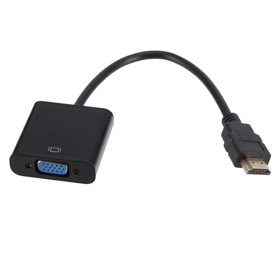 Full HD 1080P HDMI-compatible to VGA Adapter Converter Cable For Xbox PS4 PC Laptop TV Box to Projector Display HDTV