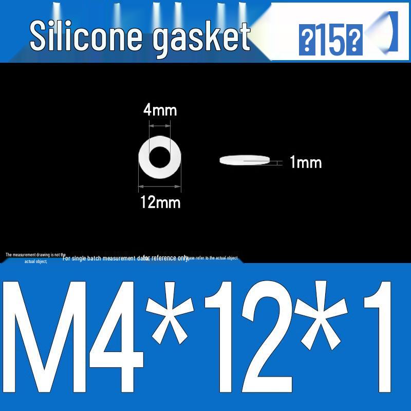 Silicone High-Temp Waterproof Gasket & Shock Absorbing Seal Pad