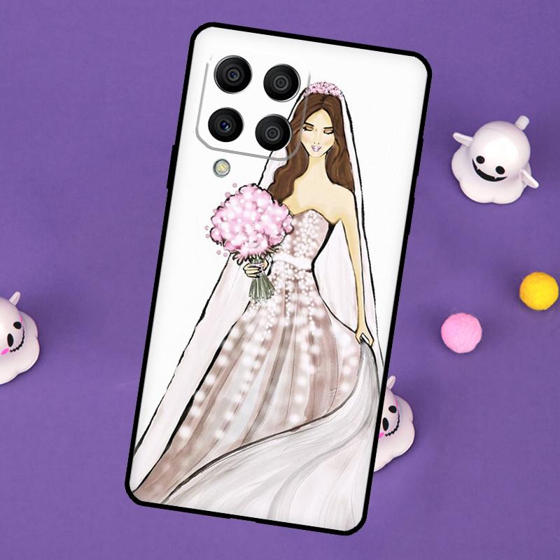 City Fashion Girl Cover For Samsung Galaxy M55 M15 M33 M13 M23 M53 M31 M51 M14 M34 M54 M20 M30s M52 M32 Case