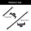 Phone Clip Hose Smartphone Bracket for Tripod Monopod Mount Holder Clamp Stand Flexible Long Arm Clip Holder