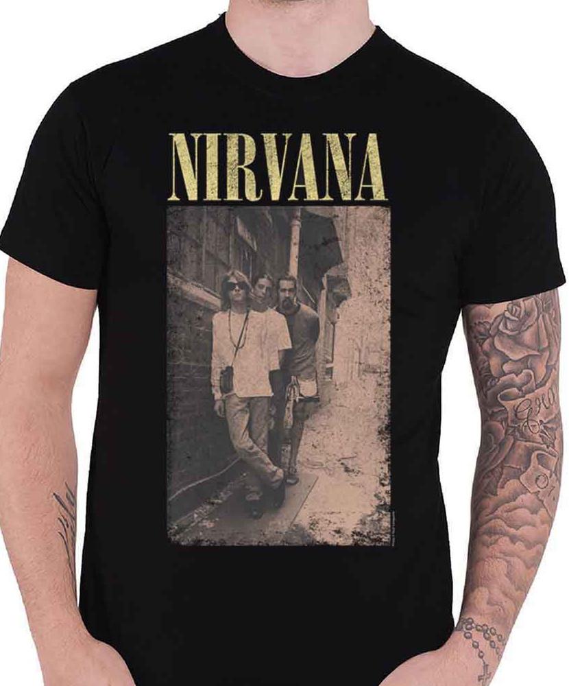 Футболка Nirvana Группа Курт Кобейн In Utero Новая Унисекс S-5XL DO756 Унисекс Футболка S