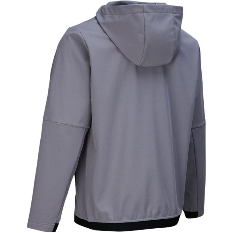 Under Armour Logo Bunda s kapucňou Tkaná fleecová vetrovka Unisex bundy Titánovo-sivá 24600408-024