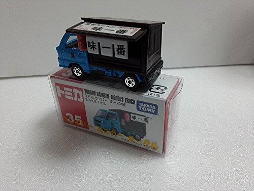 Out of Print Tomica No. 35 Subaru Sambar Ramen Shop Crazy Miniature Car Circle with Case CMC