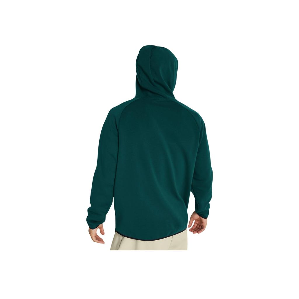 Under Armour UA Unstoppable Logo Print Fleece Hoodie Long Sleeve Men Tops Dark-Green 1383042-449