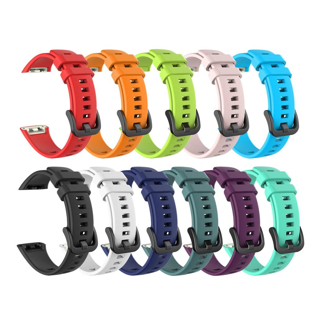 Silicone Strap Smart Watch Band Replacement Bracelet Strap Adjustable Wristband Belt for Women Men Replacement for